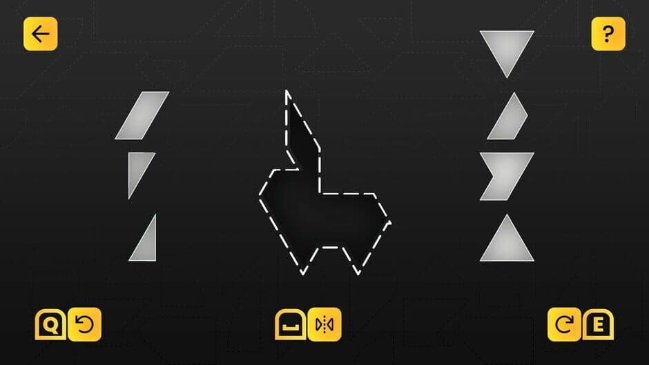 Скриншот 3 из Tangram Collection: Rabbit Puzzle Pack