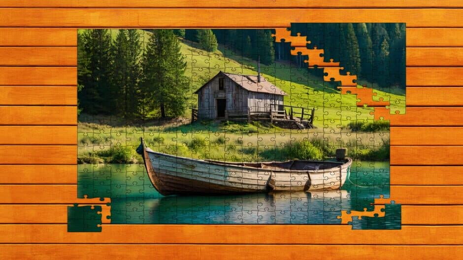 Скриншот 1 из Timber Trails Alpine Puzzle