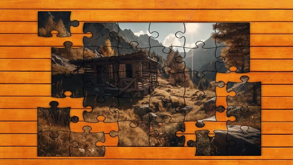 Скриншот 2 из Timber Trails Alpine Puzzle