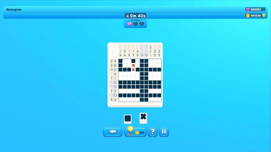 Скриншот 1 из Puzzle Summit: Nonogram Difficulty Expansion Pack
