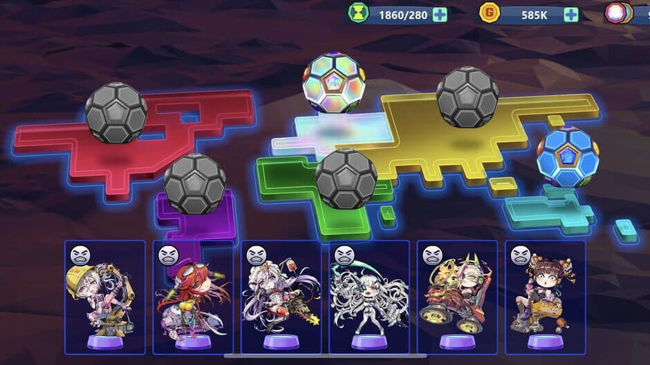 Скриншот 3 из Mining Heroes: Puzzle RPG