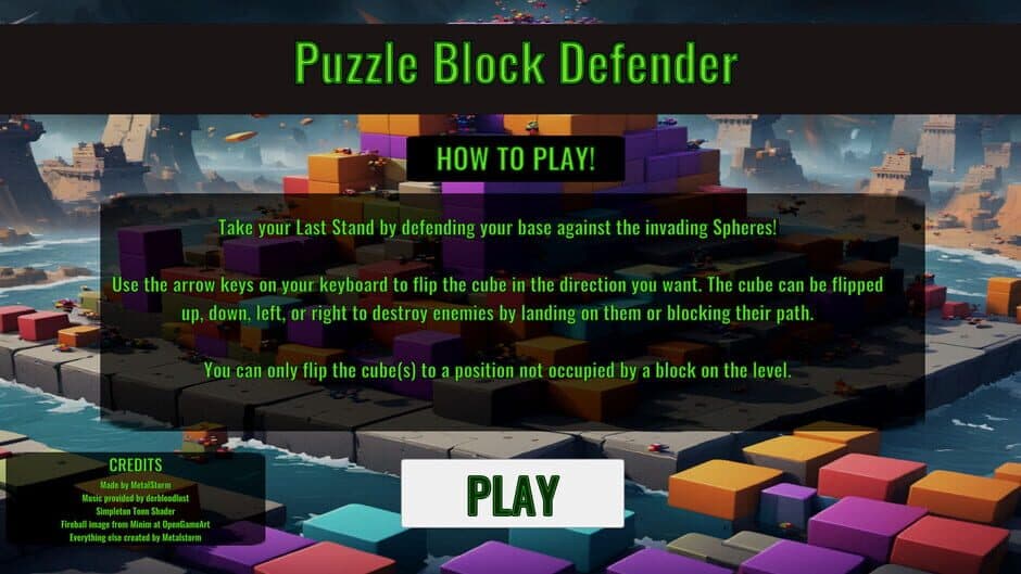 Скриншот 8 из Puzzle Block Defender