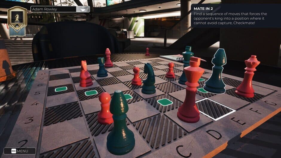 Скриншот 3 из Chess Infinity: Mate in 2 Puzzle Pack