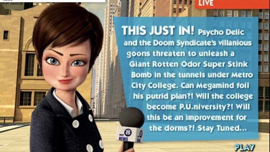 Скриншот 1 из Megamind: Bad. Blue. Brilliant