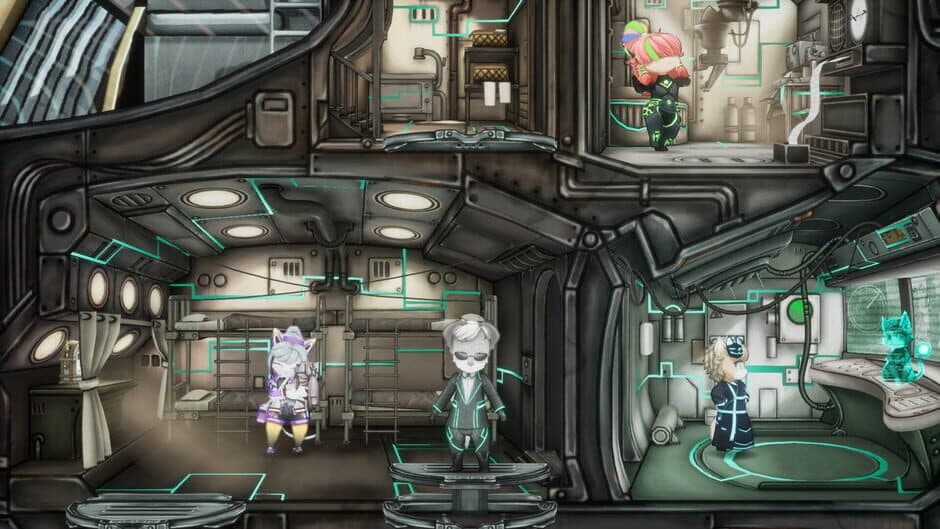 Скриншот 2 из Fuga: Melodies of Steel 3 - Cyberpunk Costume Pack