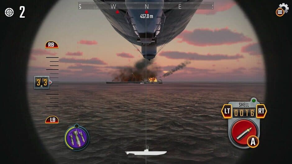 Скриншот 1 из Uboat Attack: Zeppelin DLC