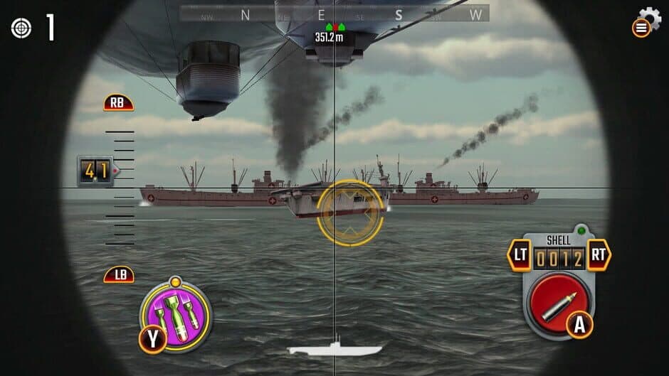 Скриншот 2 из Uboat Attack: Zeppelin DLC