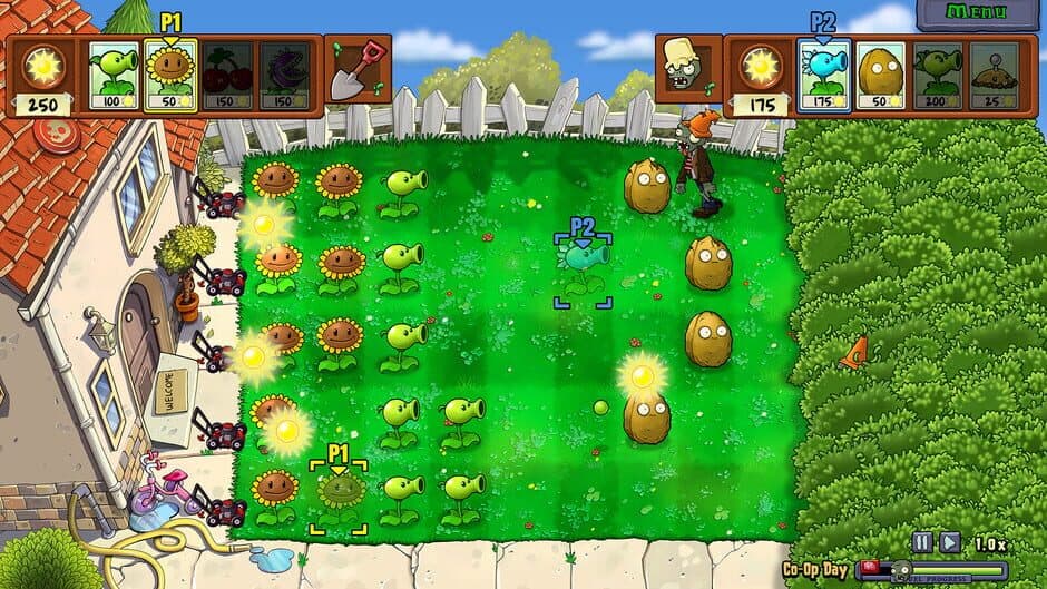 Скриншот 1 из Plants vs. Zombies: Replanted