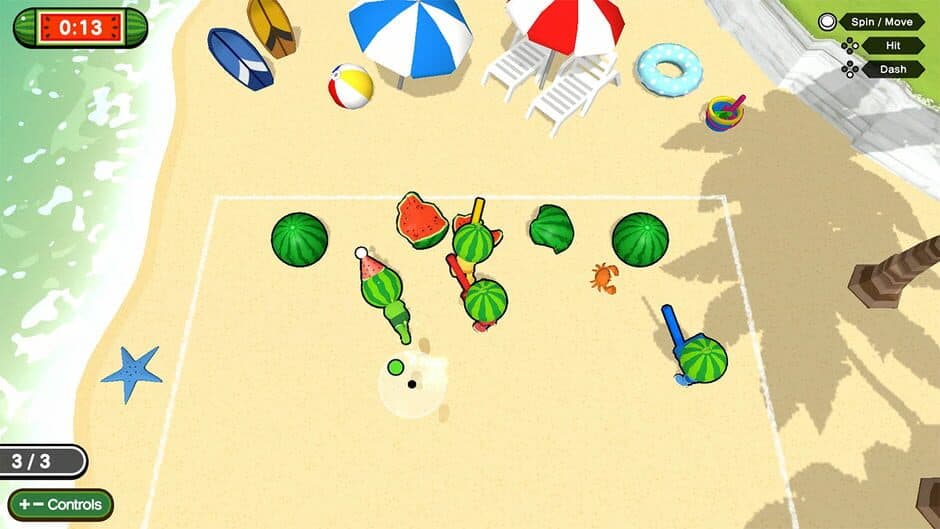 Скриншот 1 из Hit! Spin! Watermelon Party