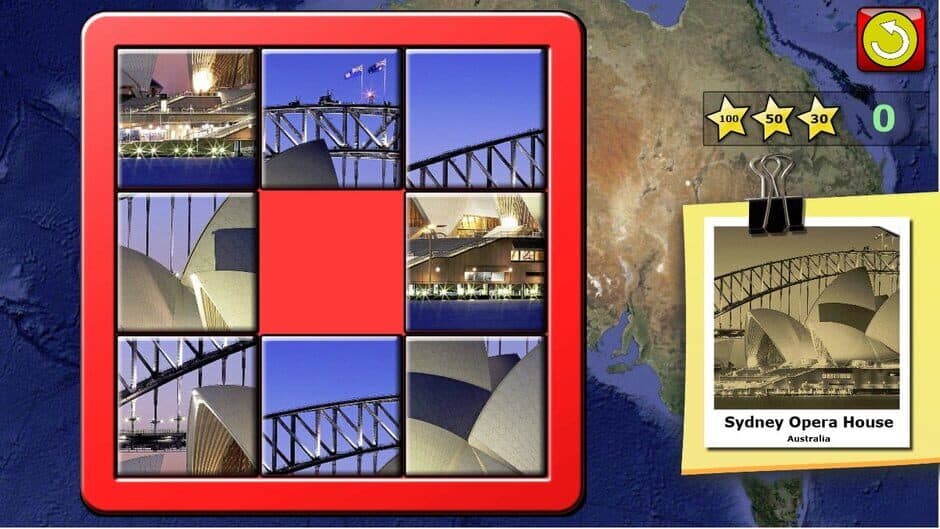 Скриншот 2 из Kids Slide Puzzle World mystic squares 15 game