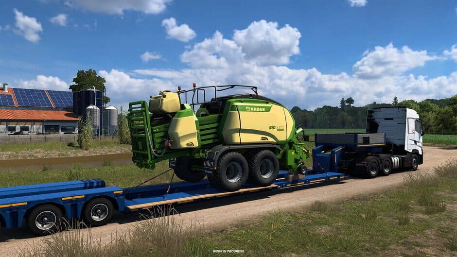 Скриншот 1 из Euro Truck Simulator 2: KRONE Agriculture Equipment