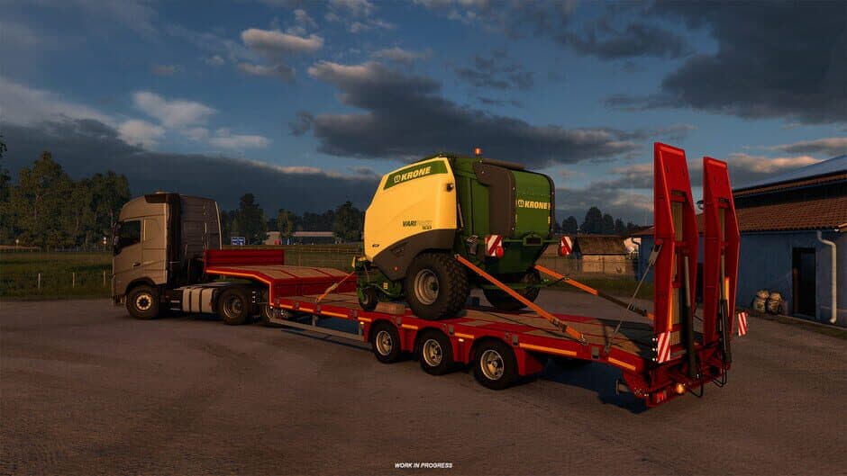 Скриншот 2 из Euro Truck Simulator 2: KRONE Agriculture Equipment