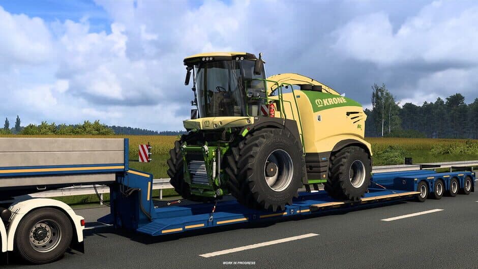 Скриншот 3 из Euro Truck Simulator 2: KRONE Agriculture Equipment