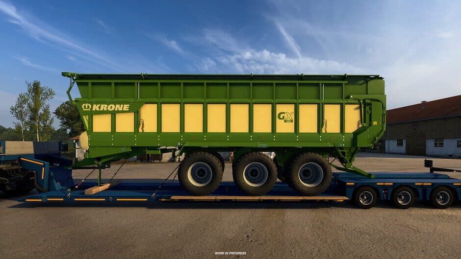 Скриншот 4 из Euro Truck Simulator 2: KRONE Agriculture Equipment