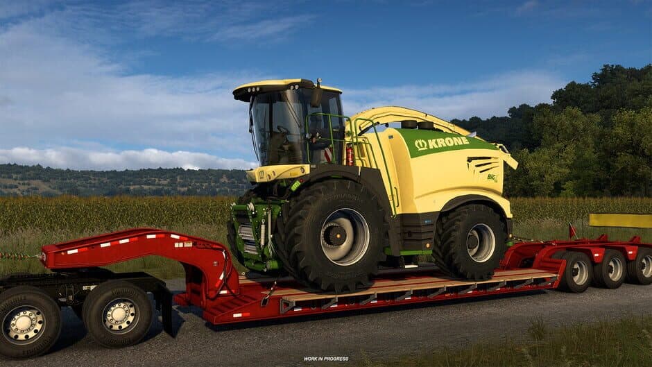 Скриншот 1 из American Truck Simulator: KRONE Agriculture Equipment
