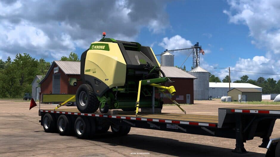 Скриншот 2 из American Truck Simulator: KRONE Agriculture Equipment