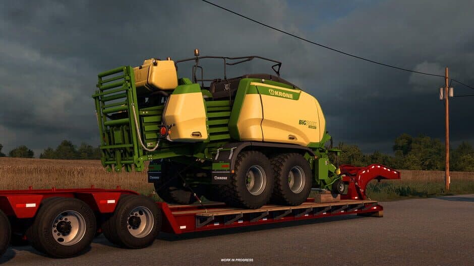 Скриншот 3 из American Truck Simulator: KRONE Agriculture Equipment