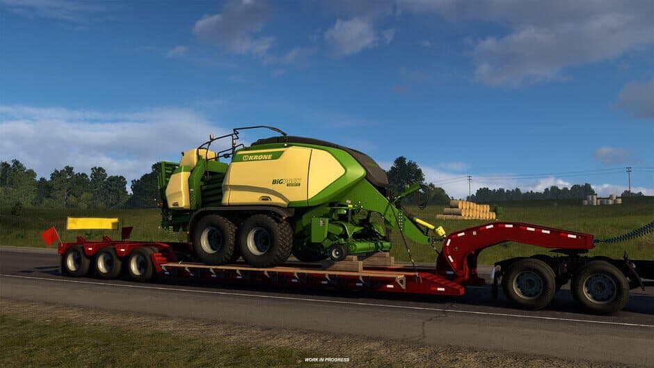 Скриншот 4 из American Truck Simulator: KRONE Agriculture Equipment