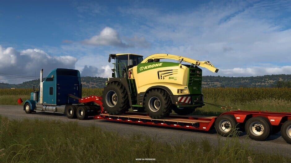Скриншот 5 из American Truck Simulator: KRONE Agriculture Equipment