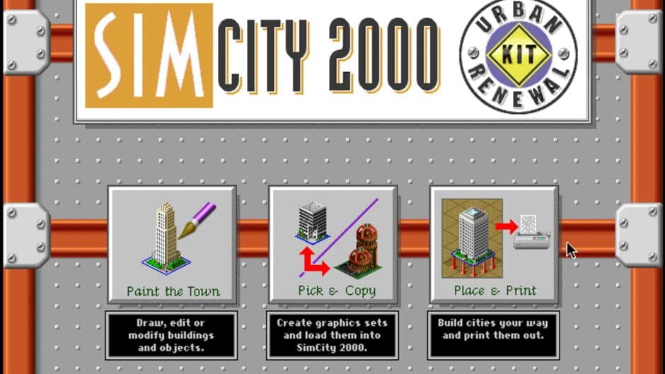 Скриншот 1 из SimCity 2000 Urban Renewal Kit