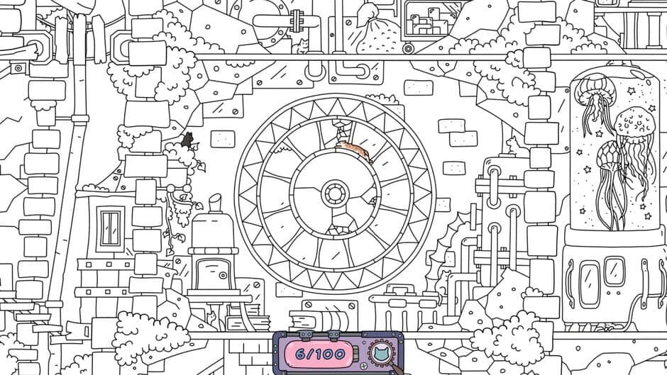 Скриншот 1 из Find Kittens 4: Aetherpunk
