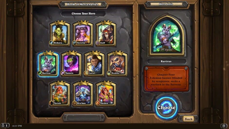 Скриншот 1 из Hearthstone: Book of Mercenaries