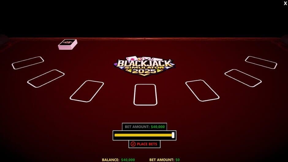 Скриншот 5 из Blackjack Simulator 2025