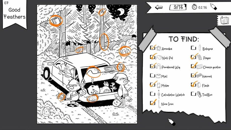 Скриншот 1 из Ink Enigma: Hidden Object Challenges