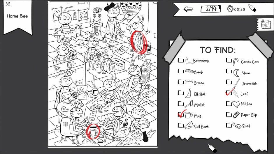 Скриншот 2 из Ink Enigma: Hidden Object Challenges