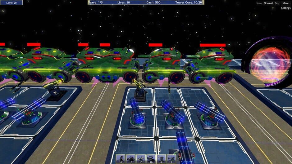 Скриншот 4 из Galaxy Defenders: Classic TD