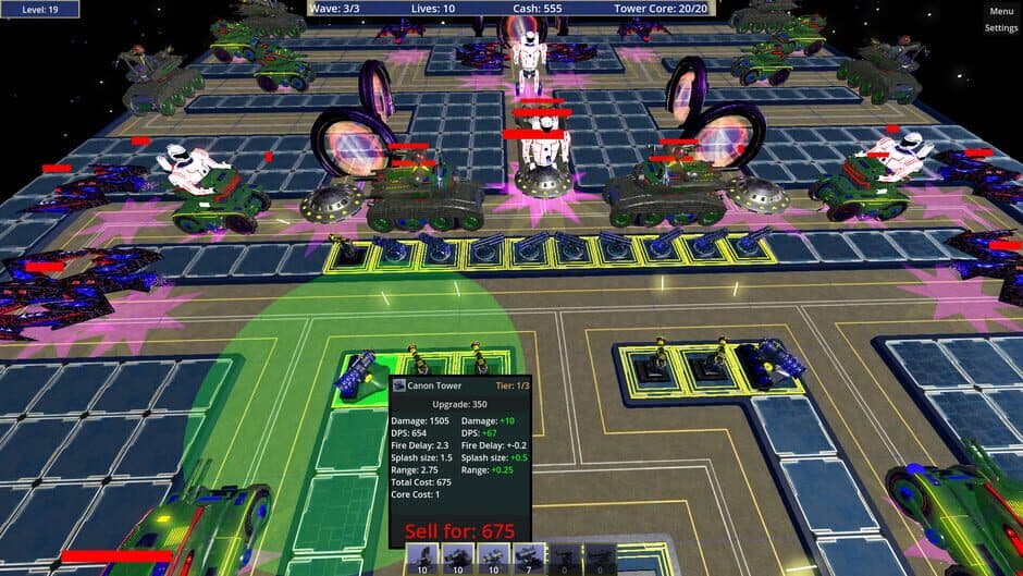 Скриншот 6 из Galaxy Defenders: Classic TD