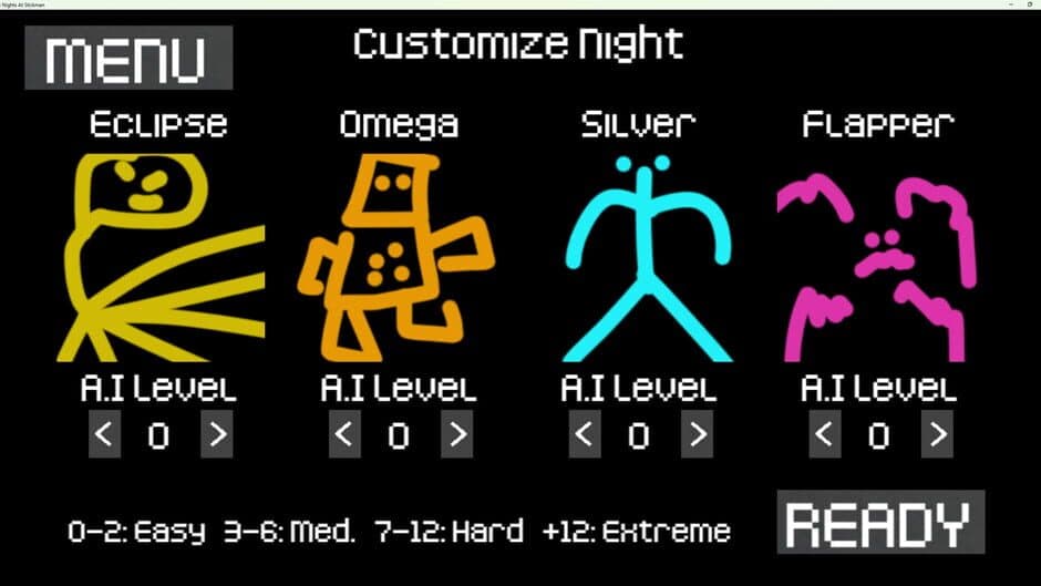 Скриншот 3 из Five Nights At Stickman