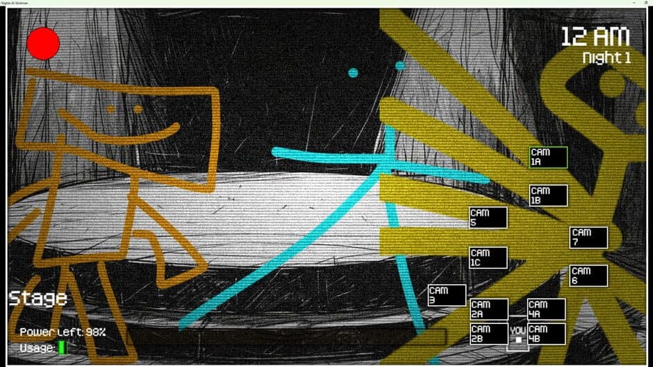 Скриншот 6 из Five Nights at Stickman