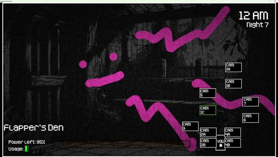 Скриншот 3 из Five Nights at Stickman