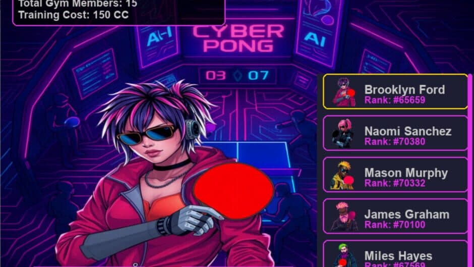Скриншот 5 из Cyberpong AI