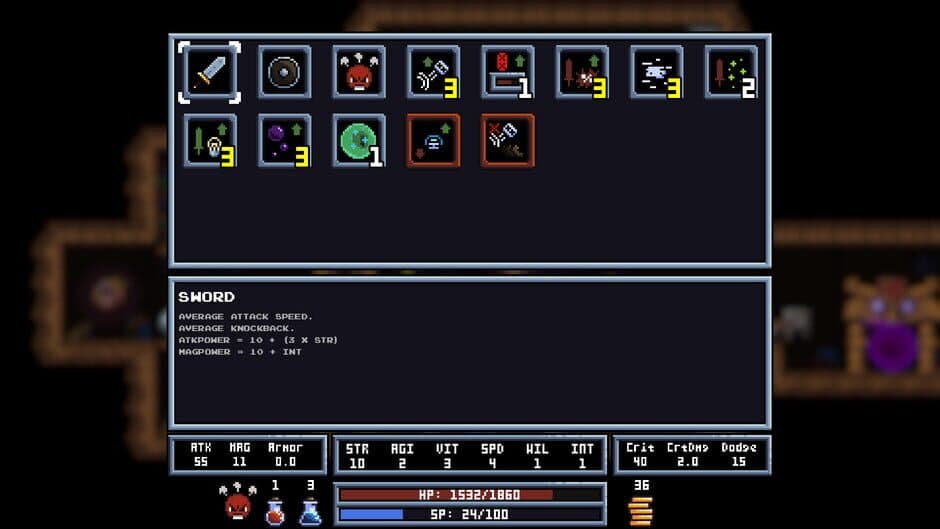 Скриншот 6 из Warrior Mage or Rogue alike