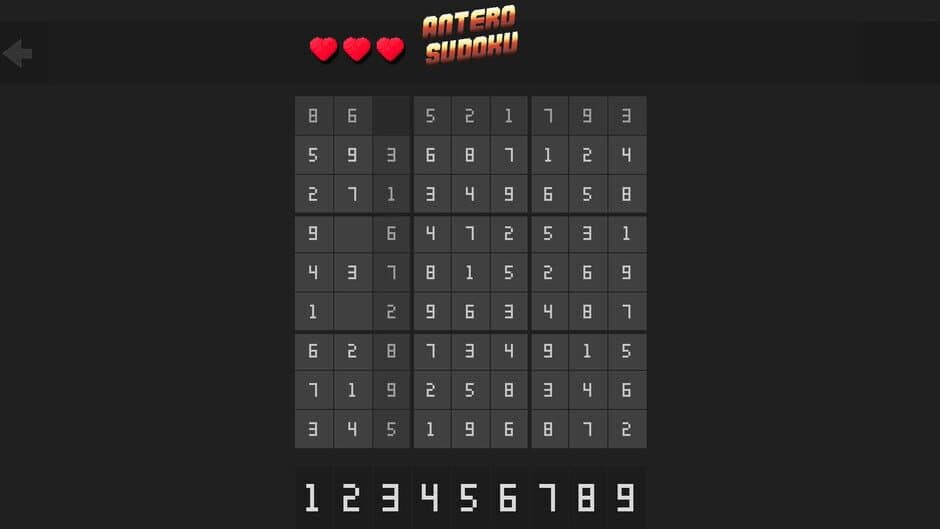 Скриншот 1 из Antero Sudoku