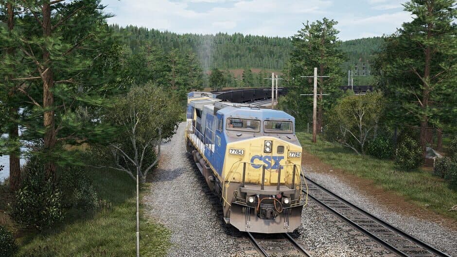 Скриншот 8 из Train Sim World 5: CSX C40-8W Loco Add-On