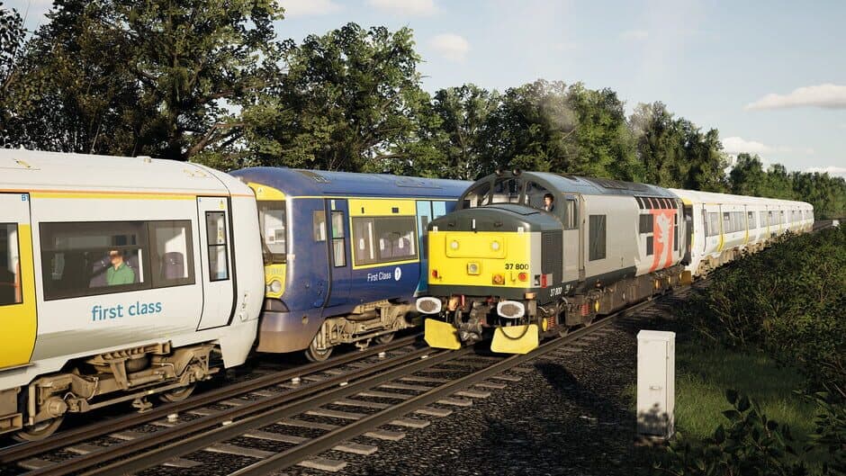 Скриншот 1 из Train Sim World 5: Rail Operations Group BR Class 37/7 Add-On