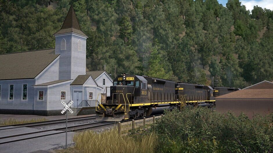 Скриншот 6 из Train Sim World 5: Clinchfield Railroad: Elkhorn - Dante Route Add-On