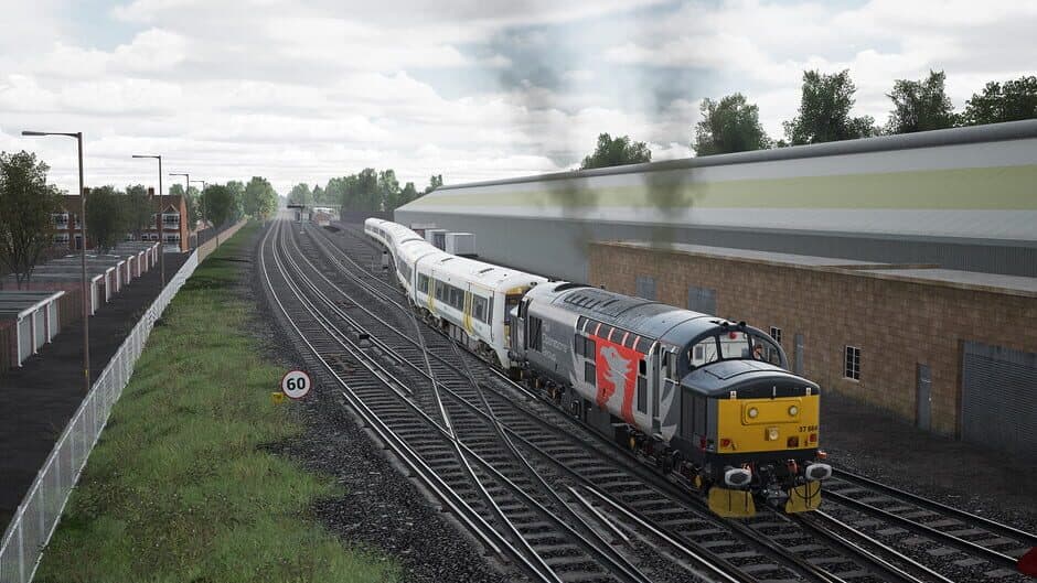 Скриншот 7 из Train Sim World 5: Rail Operations Group BR Class 37/7 Add-On