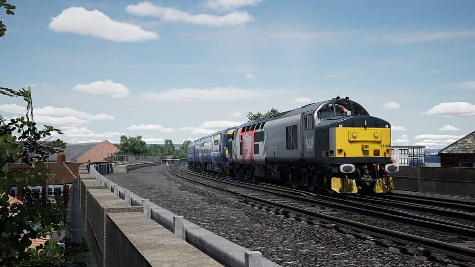 Скриншот 8 из Train Sim World 5: Rail Operations Group BR Class 37/7 Add-On