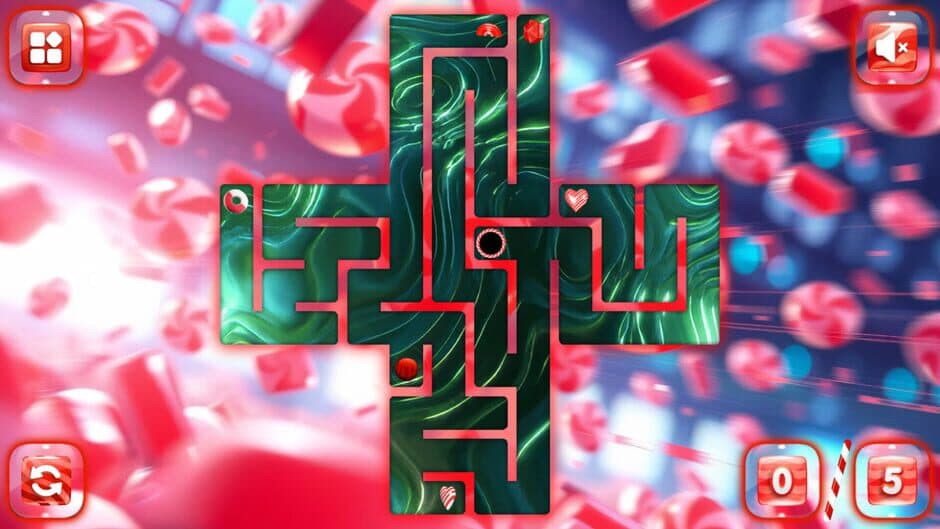 Скриншот 1 из Sweetie Candy Maze: Red Cherry