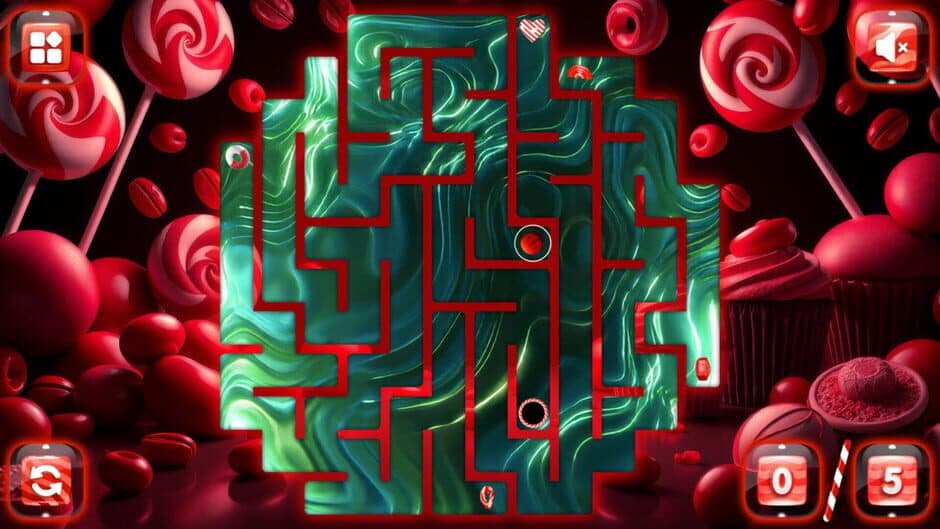 Скриншот 5 из Sweetie Candy Maze: Red Cherry
