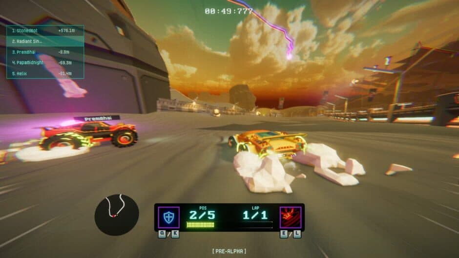 Скриншот 5 из Cosmic Race: Galactic Showdown