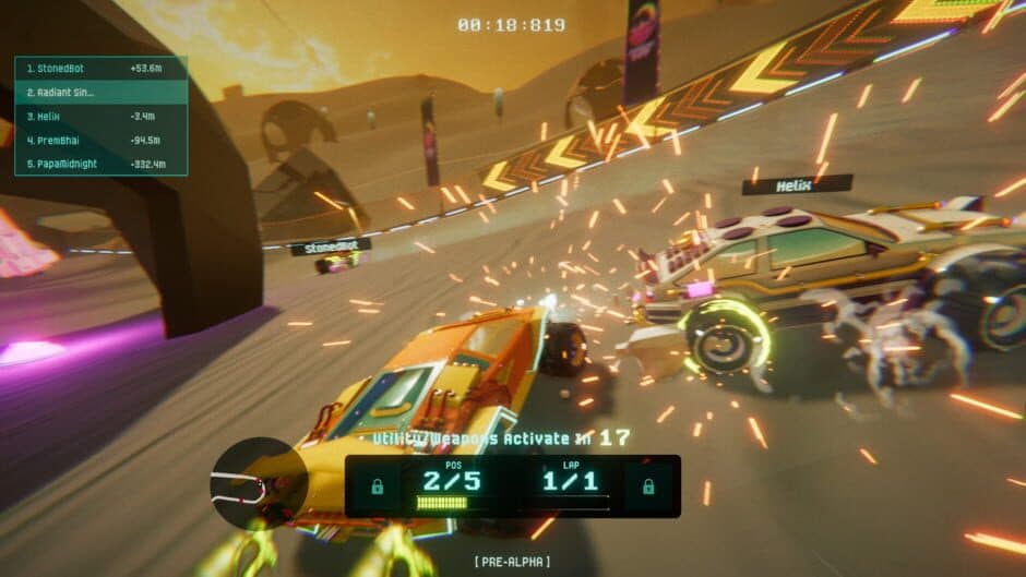 Скриншот 1 из Cosmic Race: Galactic Showdown