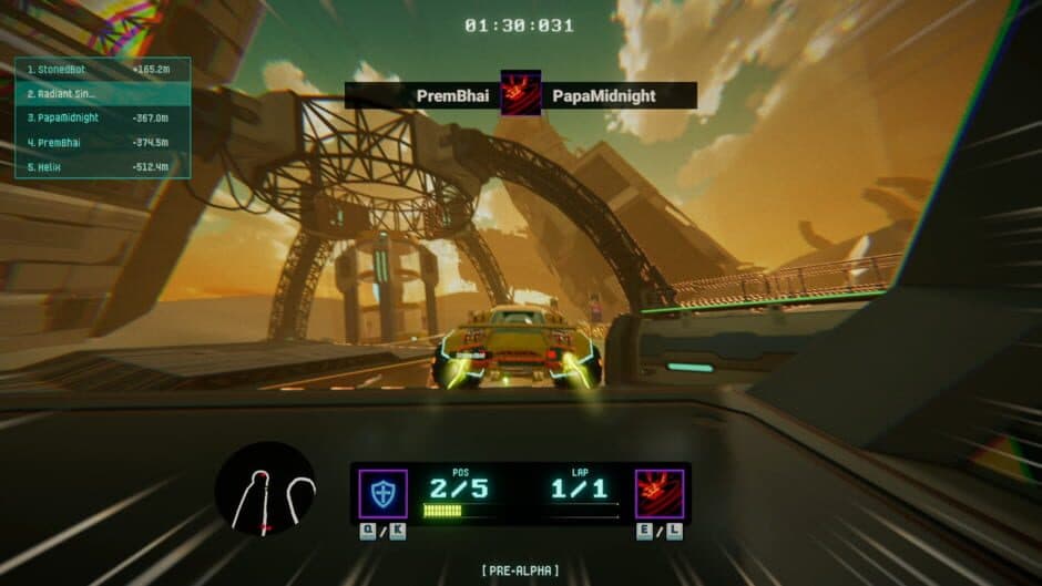 Скриншот 2 из Cosmic Race: Galactic Showdown