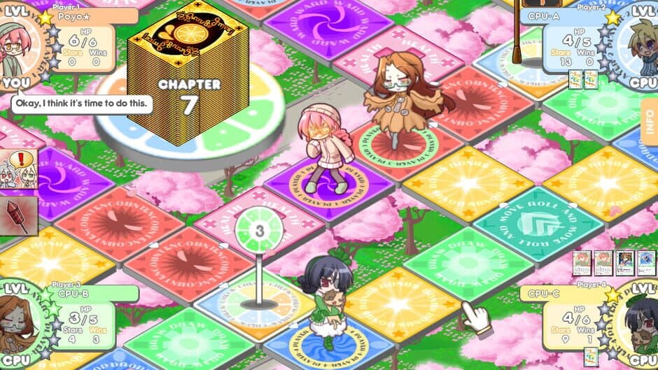 Скриншот 1 из 100% Orange Juice: Poyo & Chuu Character Pack