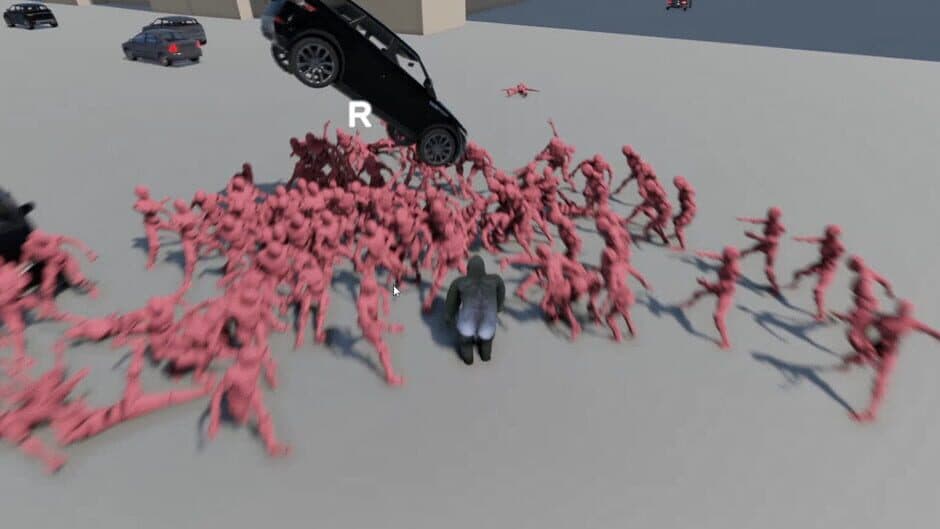 Скриншот 2 из A Gorilla vs. 100 Men Simulator