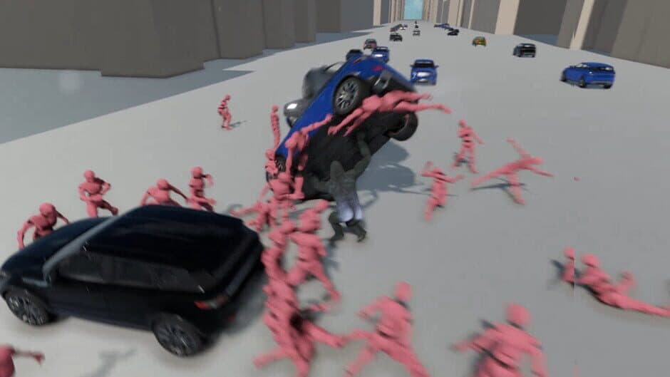 Скриншот 1 из A Gorilla vs. 100 Men Simulator